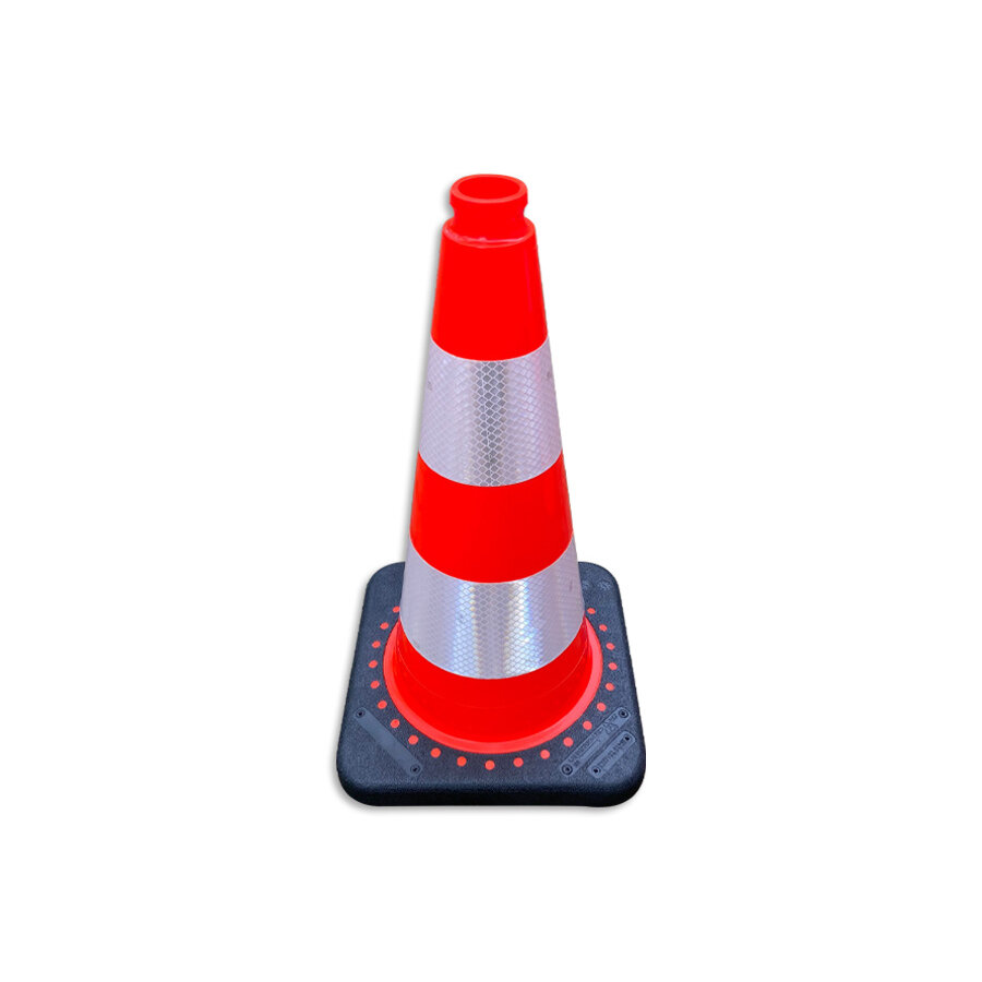 TSS™ series Traffic cone 500 mm with 2 reflective sheets class 2