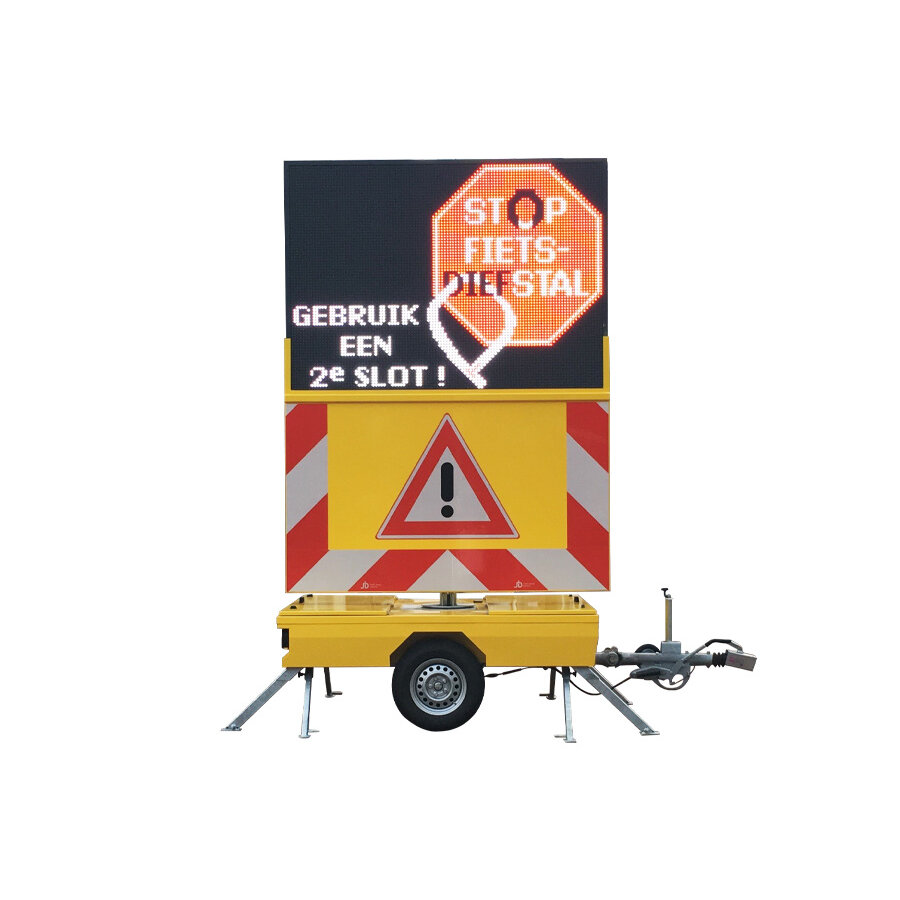 Solar Tekstkar - Full color LED display (112x80)