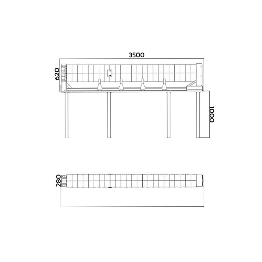 Terminal Obstakelbeveiliger Ermes T2 80 km/u