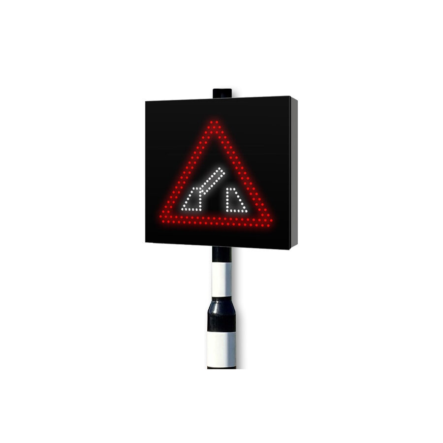LED warning sign J15