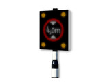 LED warning sign C19