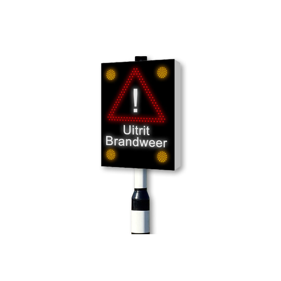 LED warning sign J37