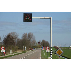 LED warning sign J15