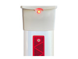 Solar Roadled top traffic guide post LED lamp red/white