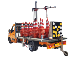 Traffic cone management system