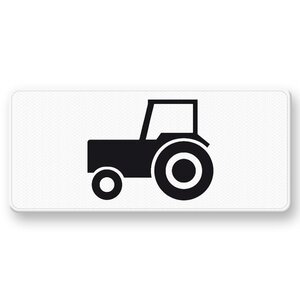 Traffic Sign OB05 - Only applies to tractors