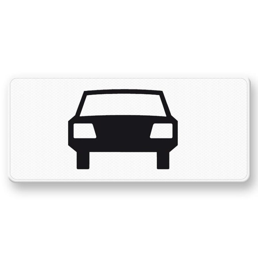 Onderbord OB08 Geldt alleen voor auto's Onderbord OB08 Geldt alleen voor auto's