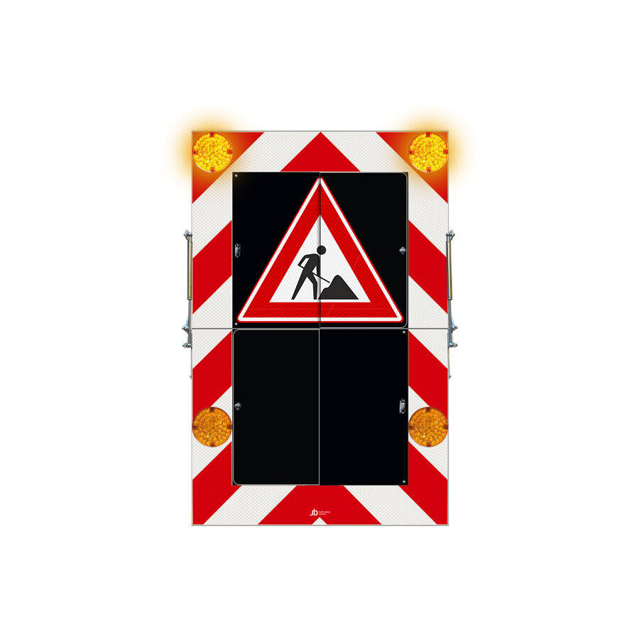 Actieframe type II 130x200cm klapbaar MultiLED Actieframe type II 130x200cm klapbaar MultiLED