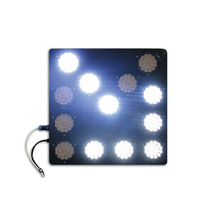 Verlichte LED pijl wit 60x60 cm t.b.v actieframe Verlichte LED pijl wit 60x60 cm t.b.v actieframe