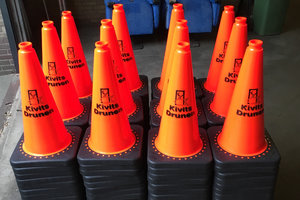 Traffic Cone with logo Traffic Cone with logo
