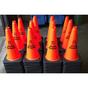 Traffic Cone with logo Traffic Cone with logo