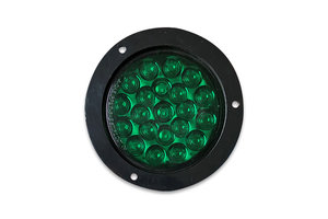 LED flashlight green basic 102 12V 100mm LED flashlight green basic 102 12V 100mm