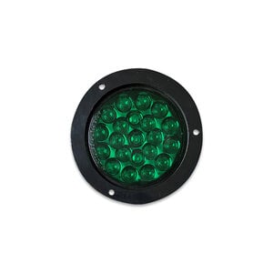 LED flashlight green basic 102 12V 100mm LED flashlight green basic 102 12V 100mm