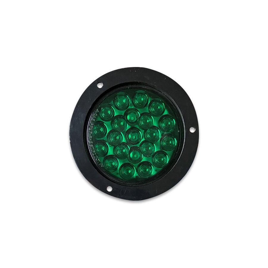LED flashlight green basic 102 12V 100mm LED flashlight green basic 102 12V 100mm