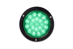 LED flashlight green basic 102 12V 100mm LED flashlight green basic 102 12V 100mm
