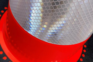 Traffic cone 75 cm orange with 2 reflective tapes RA2 TSS™ series Traffic cone 75 cm orange with 2 reflective tapes RA2