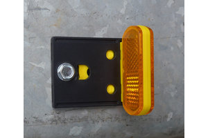 Flexibele Barrier Reflector geel + houder Swareflex Flexibele Barrier Reflector geel + houder