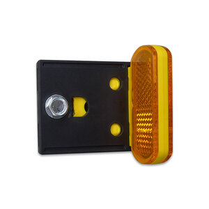 Swareflex Flexibele Barrier Reflector geel + houder Flexibele Barrier Reflector geel + houder