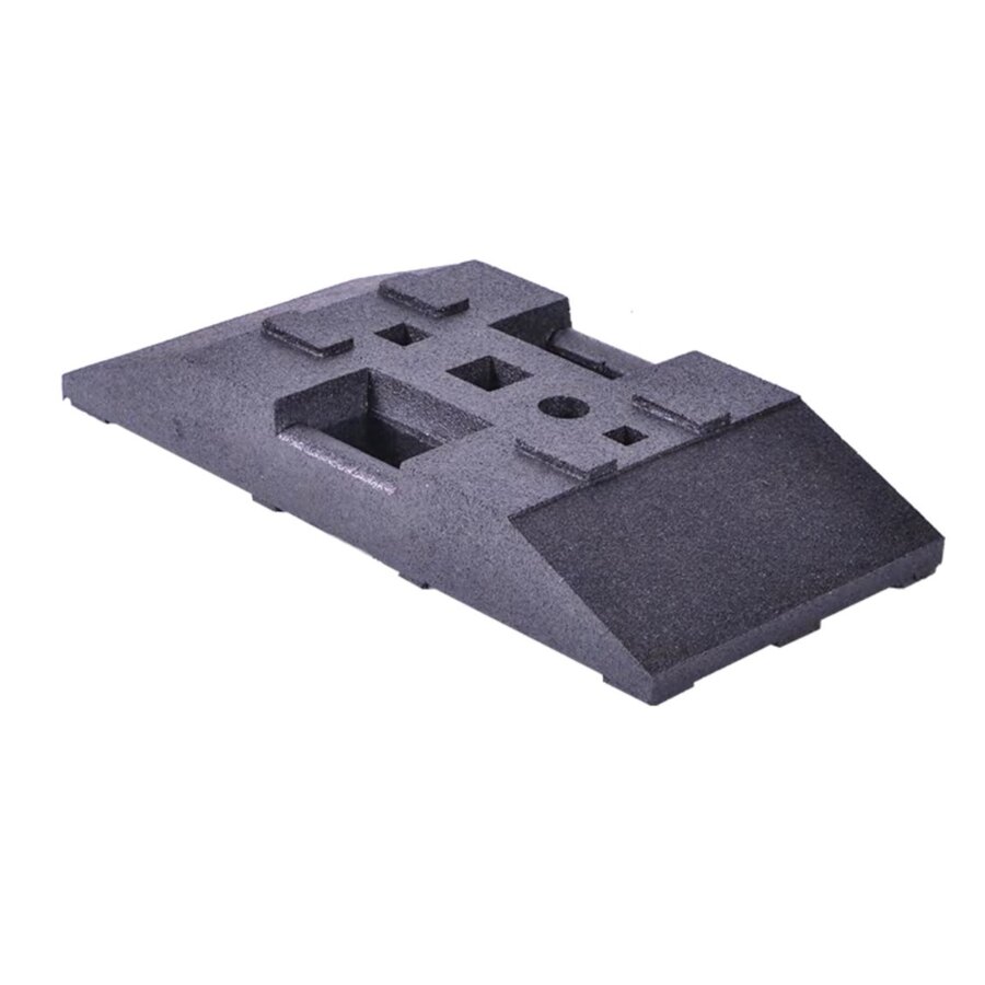 Recycled rubber baakvoet voor geleidebaken Recycled rubber baakvoet voor geleidebaken