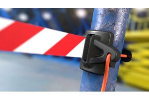 Curved cord strap holder/receiver Curved cord strap holder/receiver