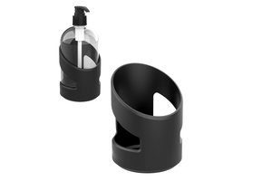 Sanitiser bracket Sanitiser bracket