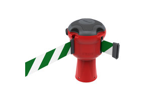 Skipper retractable safety barrier red with 9 meter tape Skipper Skipper retractable safety barrier red with 9 meter tape