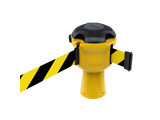 Skipper Skipper retractable safety barrier yellow with 9 meter tape