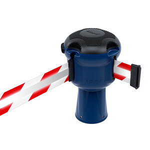 Skipper Skipper retractable safety barrier blue with 9 meter tape