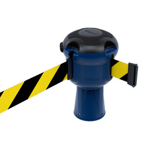 Skipper Skipper retractable safety barrier blue with 9 meter tape