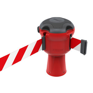 Skipper retractable safety barrier red with 9 meter tape Skipper Skipper retractable safety barrier red with 9 meter tape