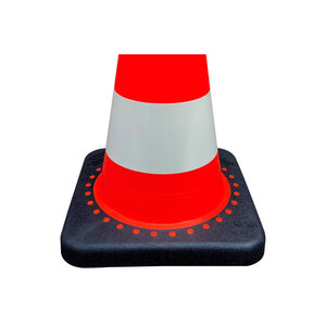 TSS™ series Traffic cone 750 mm orange with 2 white tapes RA1