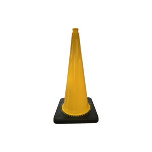 TSS™ series Traffic Cone yellow 75 cm with recycling base