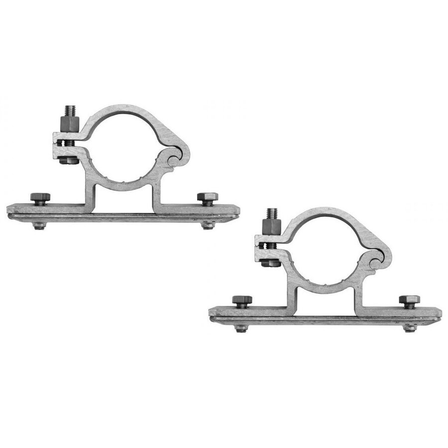 Traffic sign bracket 48 mm steek 115 mm (set 2 pieces) Traffic sign bracket 48 mm steek 115 mm (set 2 pieces)