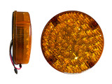 Multivolt LED Lamp Ø200 mm 12/24 VDC amber