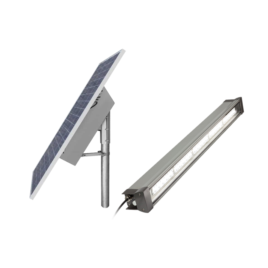 LED Aanstraalverlichting 100 cm | Solar set 140 Watt