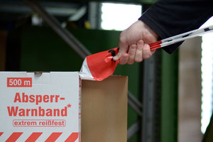 Afzetlint rood/wit 500 m | Robuust Afzetlint rood/wit 500 m | Robuust