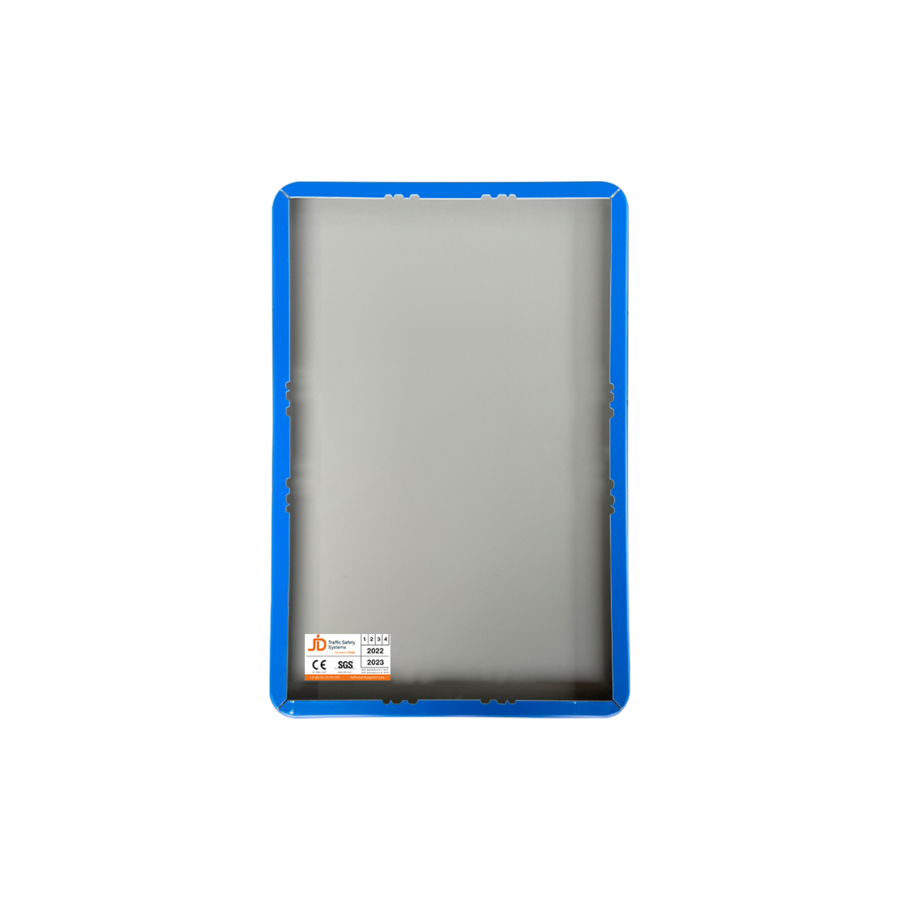 Tekstbord staand met banner en eigen tekst, blauw/wit Tekstbord staand met banner en eigen tekst, blauw/wit