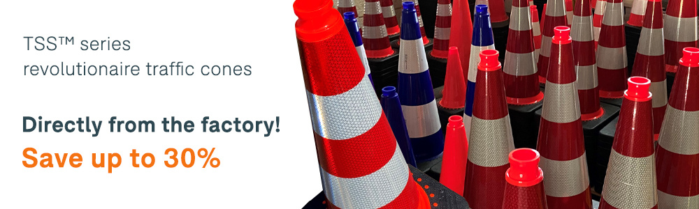 Traffic Cones directly from the factory