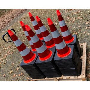 TSS™ series Traffic cone 75 cm with retroreflective tape class 3