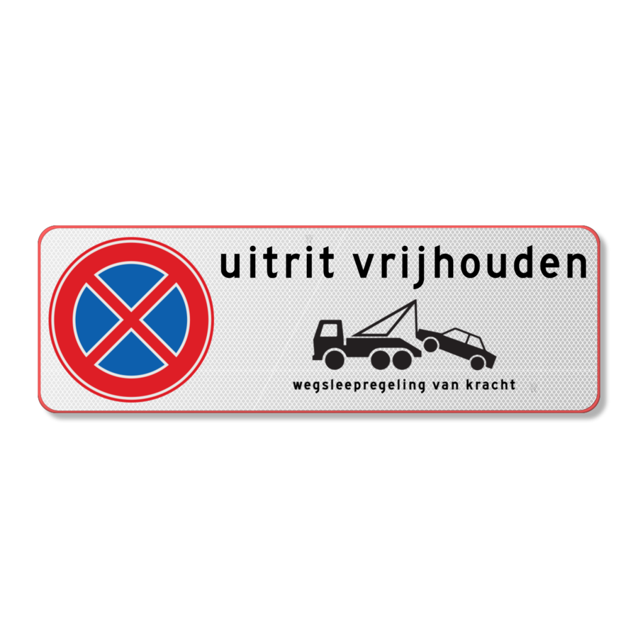 Parking sign keep exit free Parking sign keep exit free