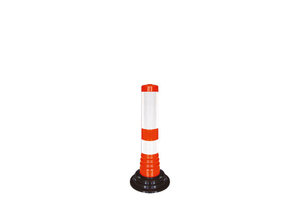 Flexible and removable barrier poles orange Flexible and removable barrier poles orange