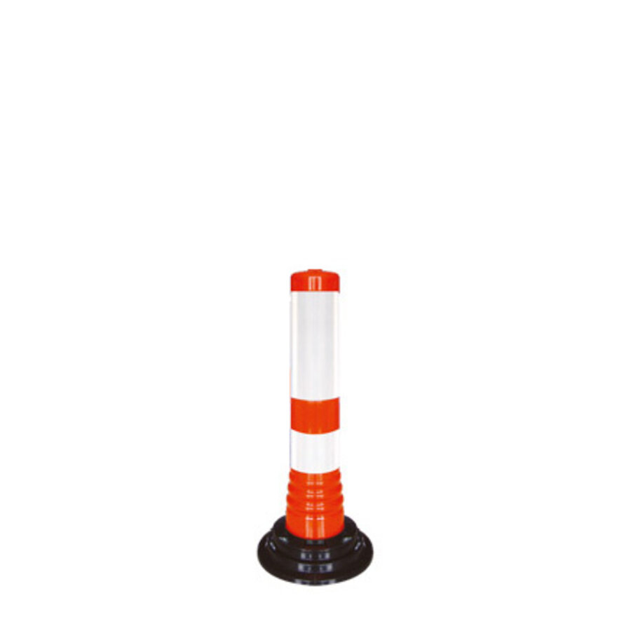 Flexible and removable barrier poles orange Flexible and removable barrier poles orange