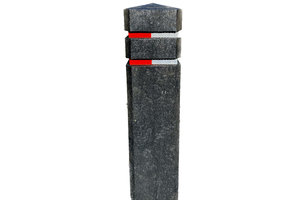 Recycled plastic diamand head bollard Recycled plastic diamand head bollard