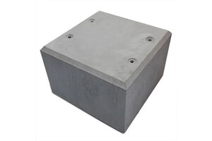 Concrete flexpost flexpost - 295x295x200mm Concrete flexpost flexpost - 295x295x200mm