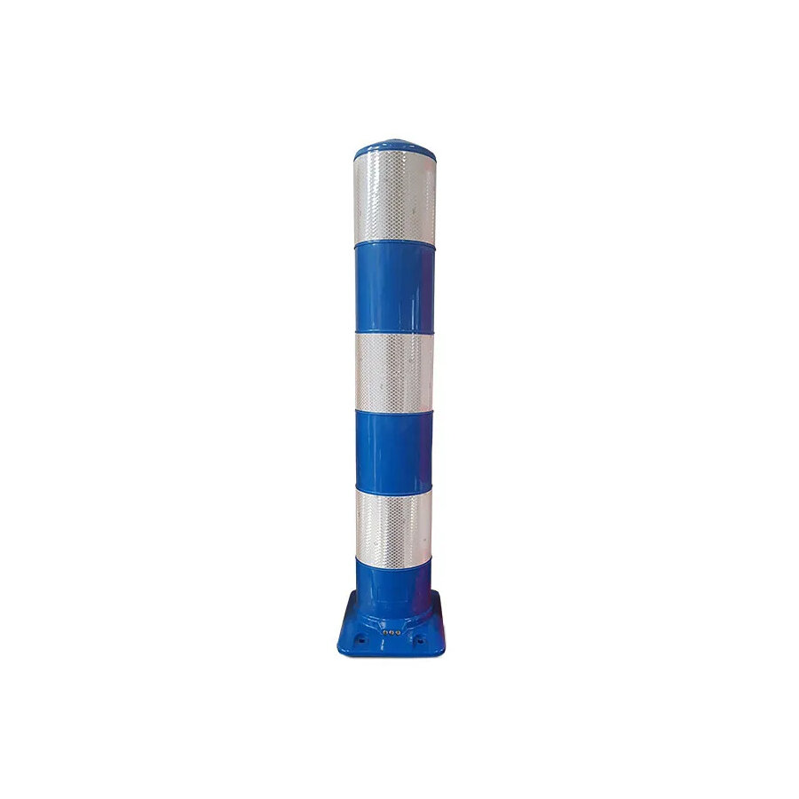 Flexpaal flexpost BB21 verkeerszuil blauw/wit klasse 3