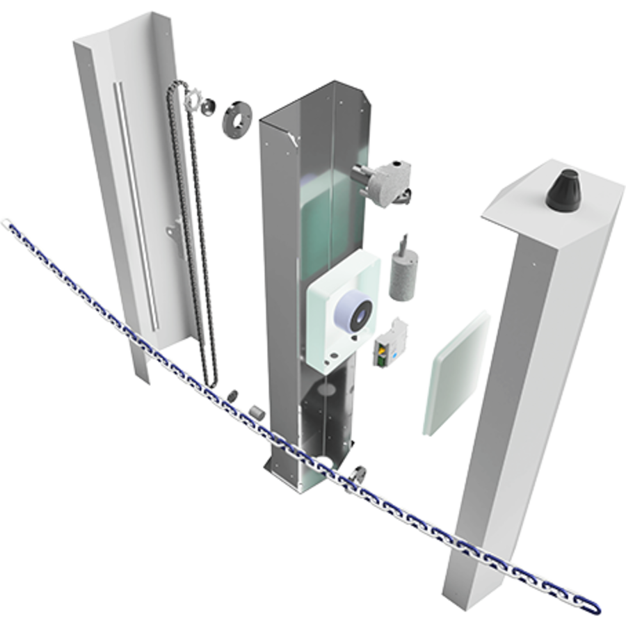 Parklio automatic chain barrier