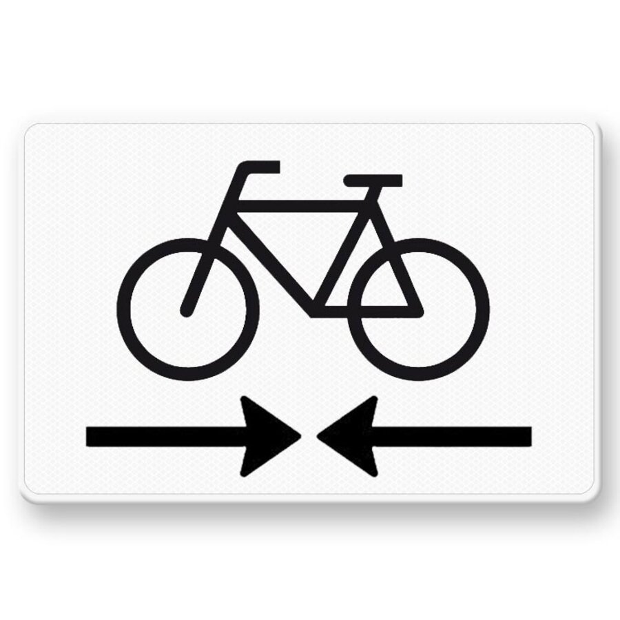 Traffic sign OB503OB02 - Cycle path intersection Traffic sign OB503OB02 - Cycle path intersection