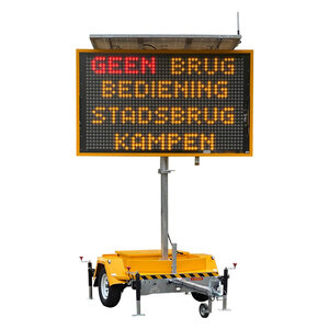 Solar Tekstkar met 5 kleuren LED display Solar Tekstkar met 5 kleuren LED display