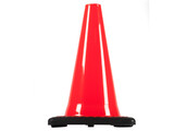 TSS™ series Traffic Cone 30 cm fluor orange with weighted base