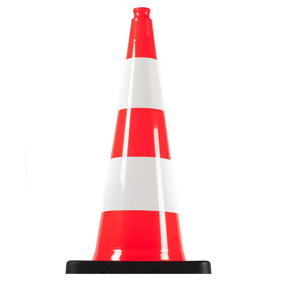 Traffic Cone 75 cm orange / white with recycling base TSS™ series Traffic Cone 75 cm orange / white with recycling base